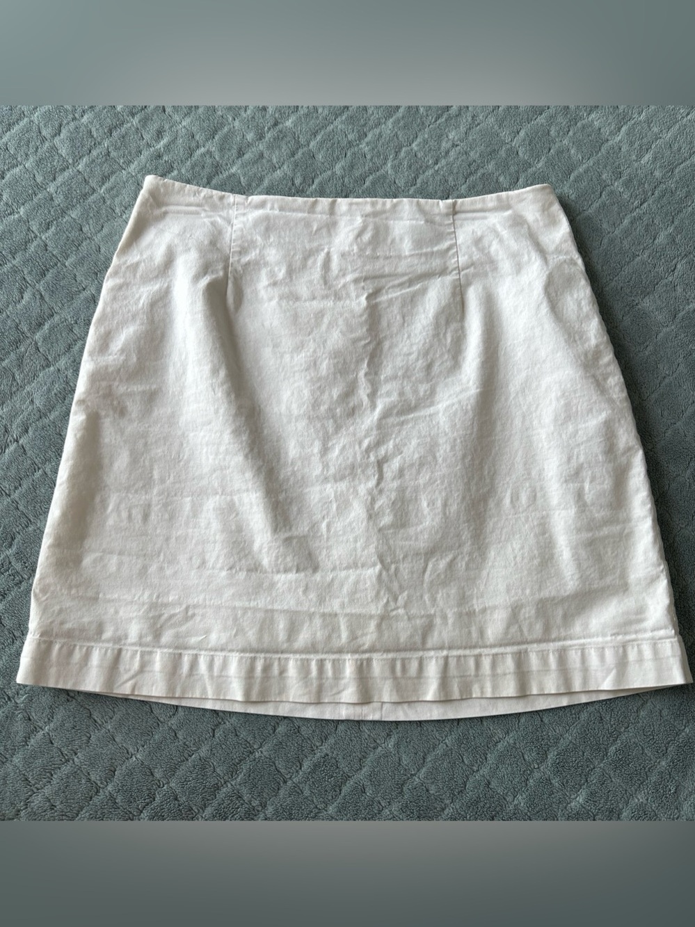 GAP White cotton Mini Skirt